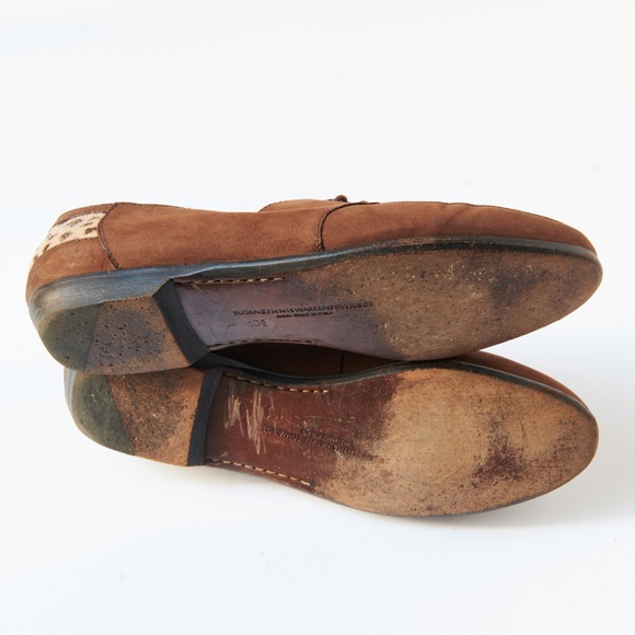 80s - SUSAN BENNIS - WARREN EDWARDS - Shoes - Men\'s - 10.5 - Br Suede main image 6